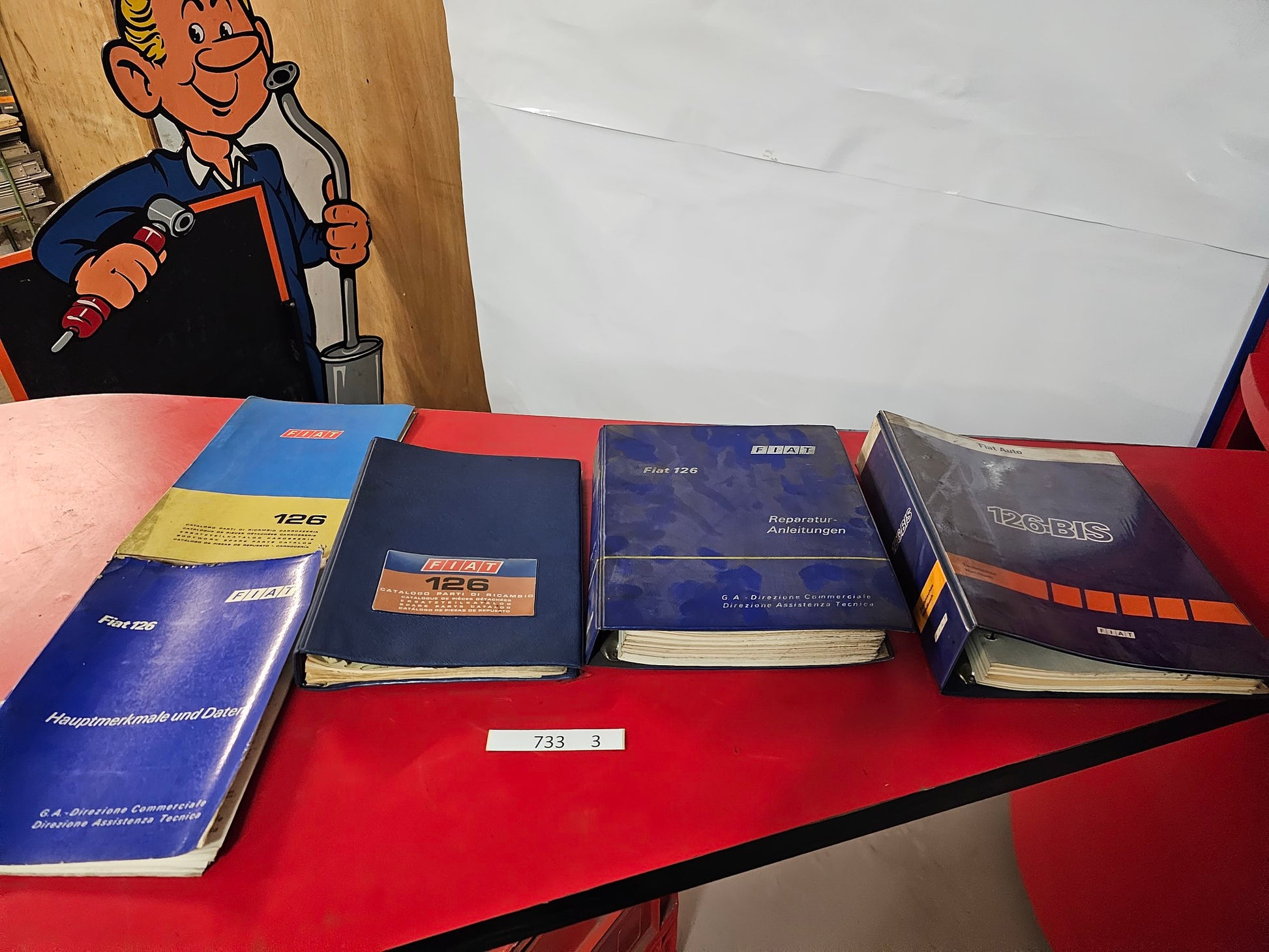 Fiat 126 Reparatur Anleitung Werkstatt Handbuch Ersatzteil Katalog