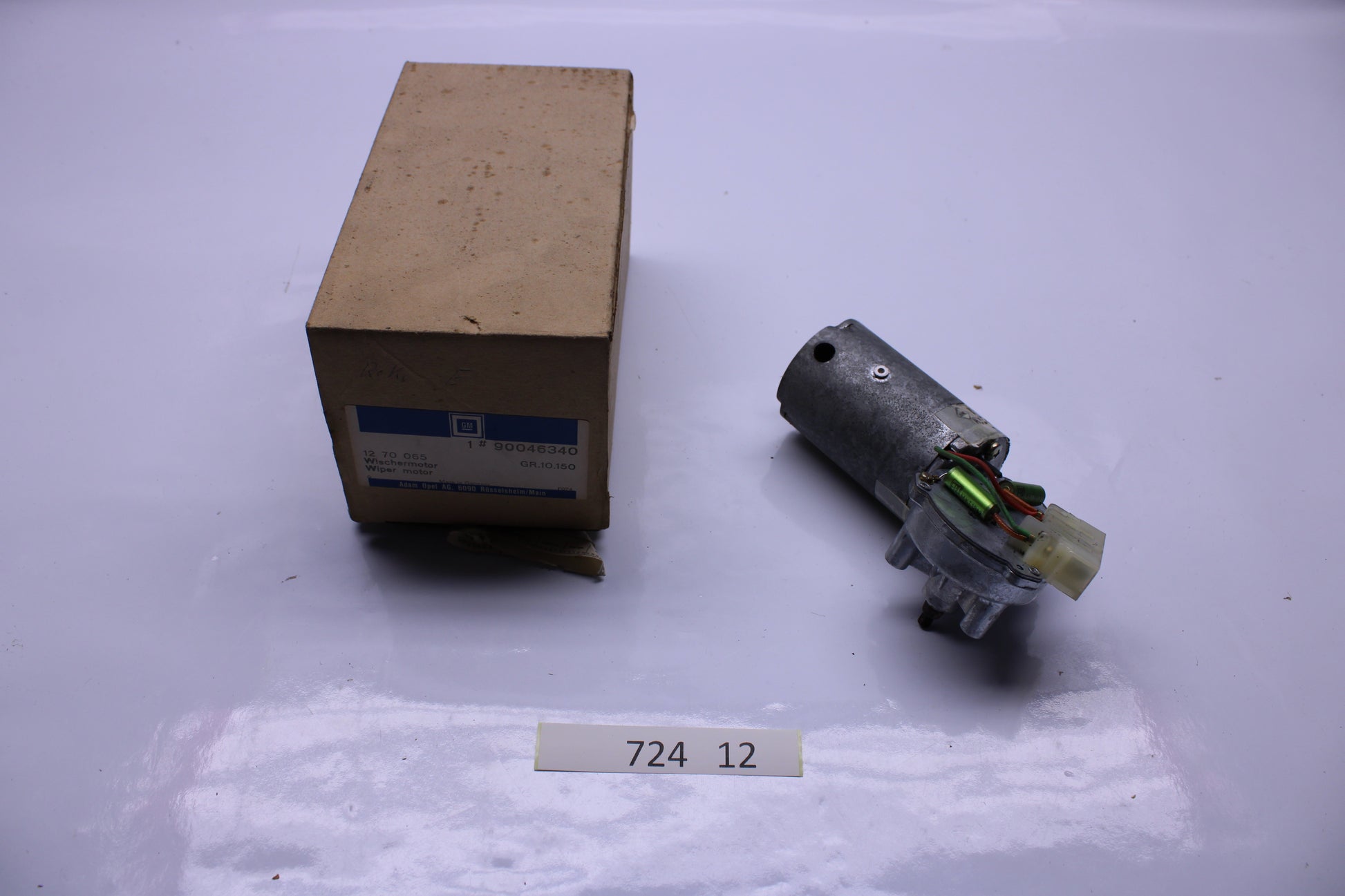 Original Opel Rekord E Wischermotor NOS