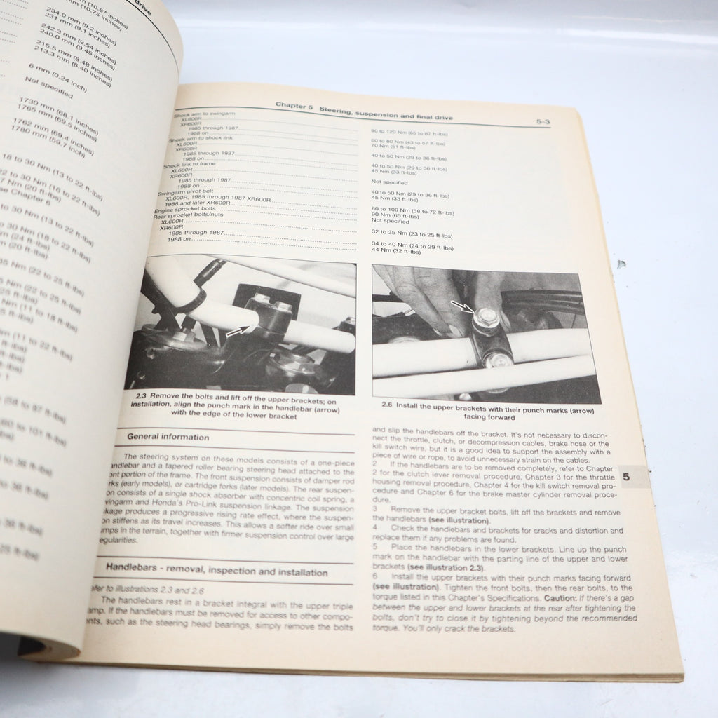Honda Xl 600 Werkstatt Handbuch