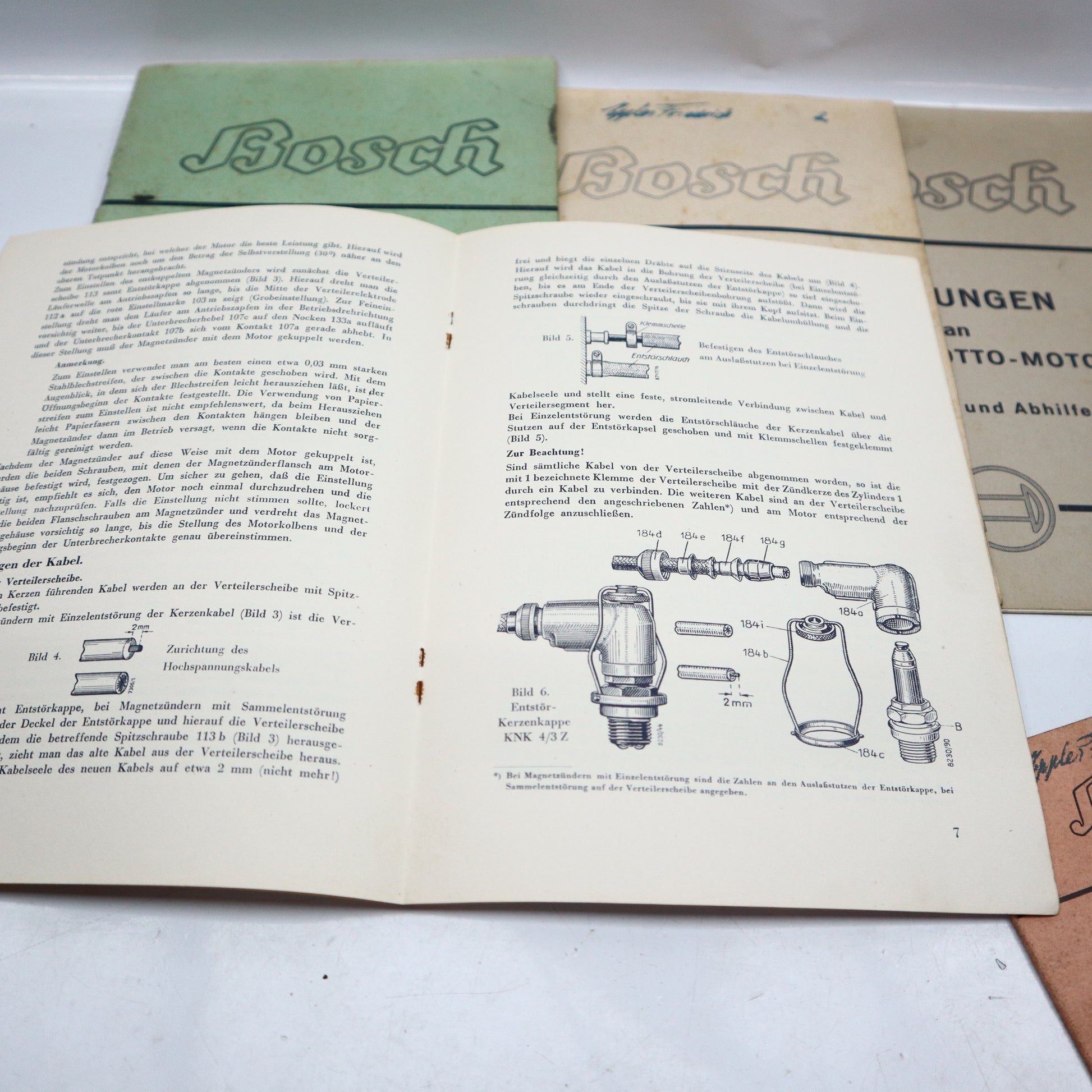 Traktor Bosch Anleitungen Literatur