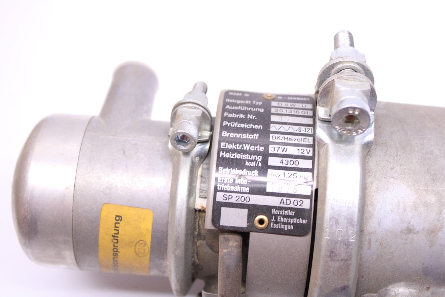 Ebersbächer D4W-U 25131601 Standheizung 1975 NOS