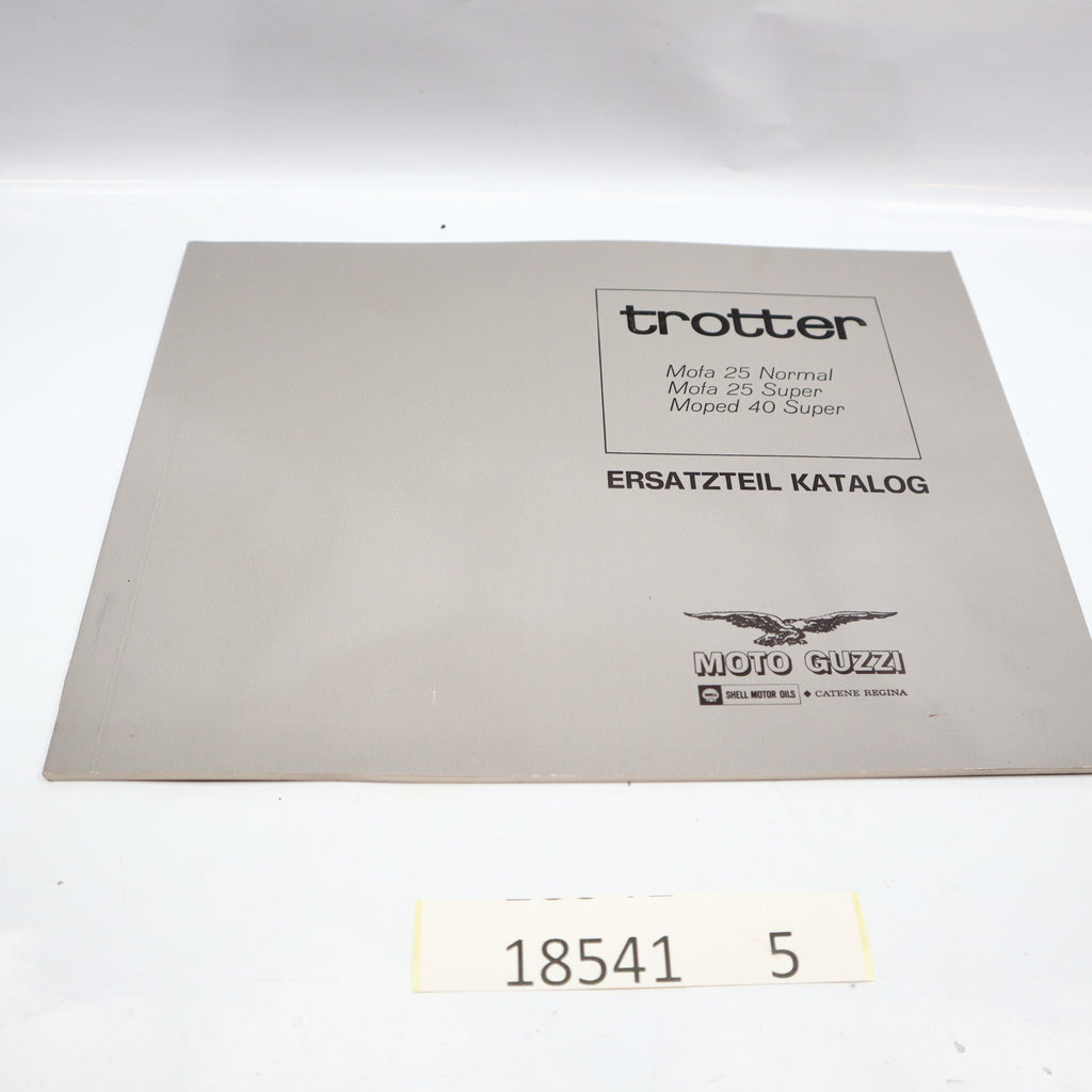 Moto Guzzi Trotter Mofa Ersatzteil Katalog