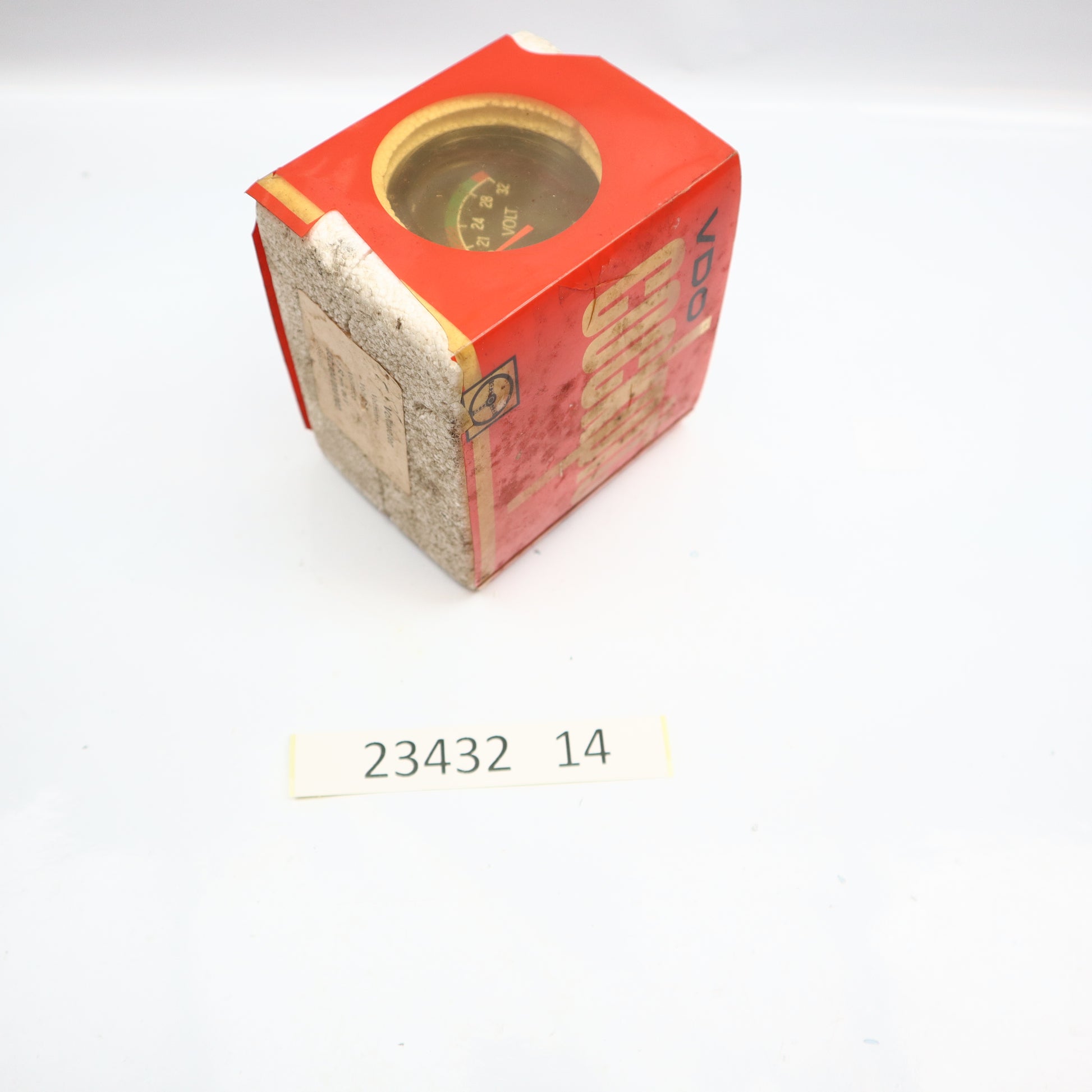 Original Vdo Cockpit Voltmeter Amatur Anzeige NOS