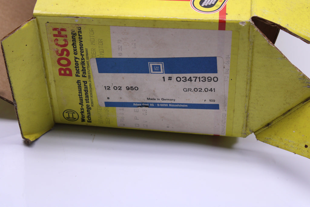Original Opel Corsa A Anlasser Bosch NOS