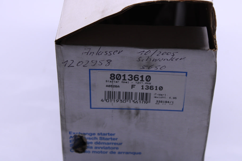 Original Opel Kadett E Anlasser NOS