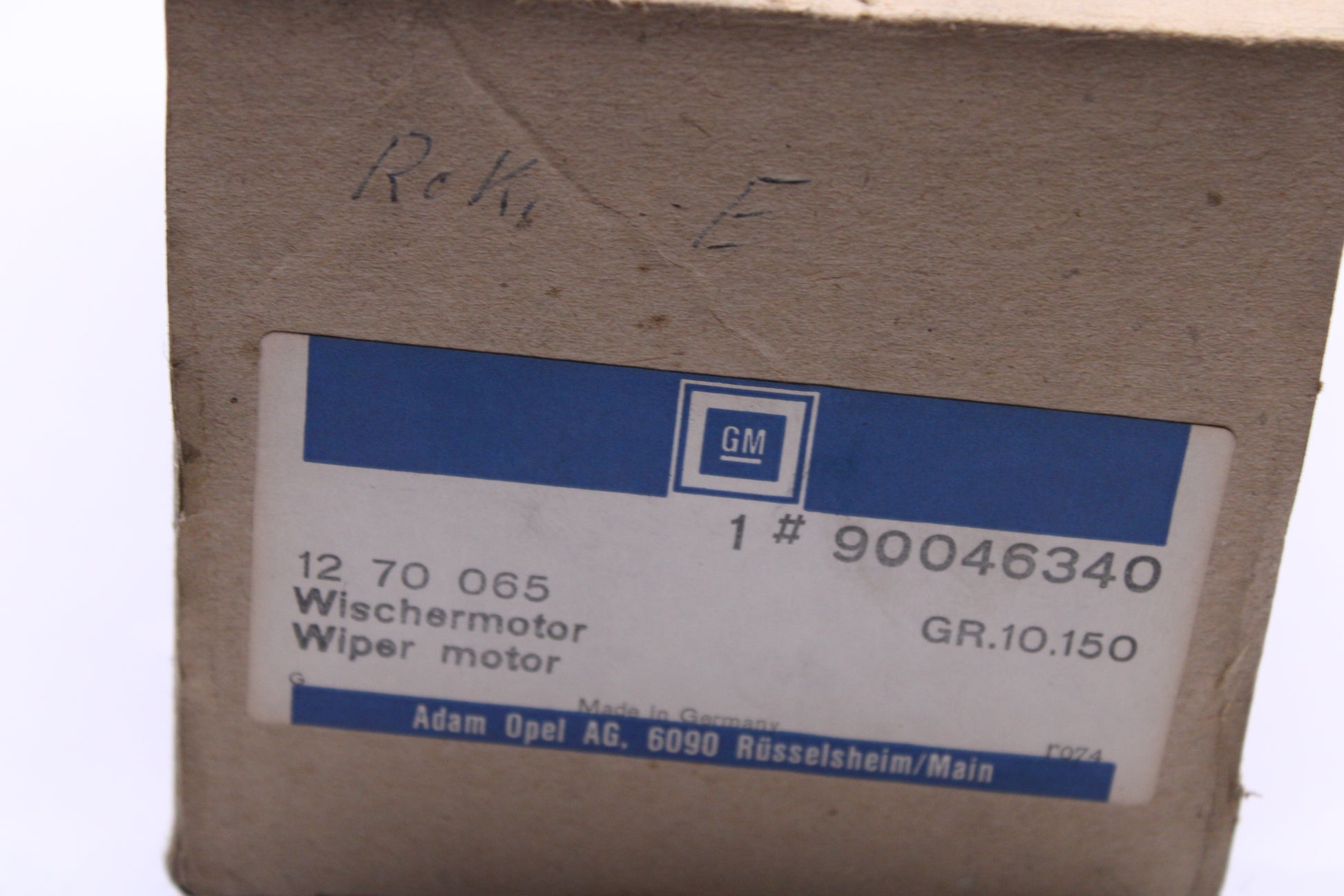 Original Opel Rekord E Wischermotor NOS