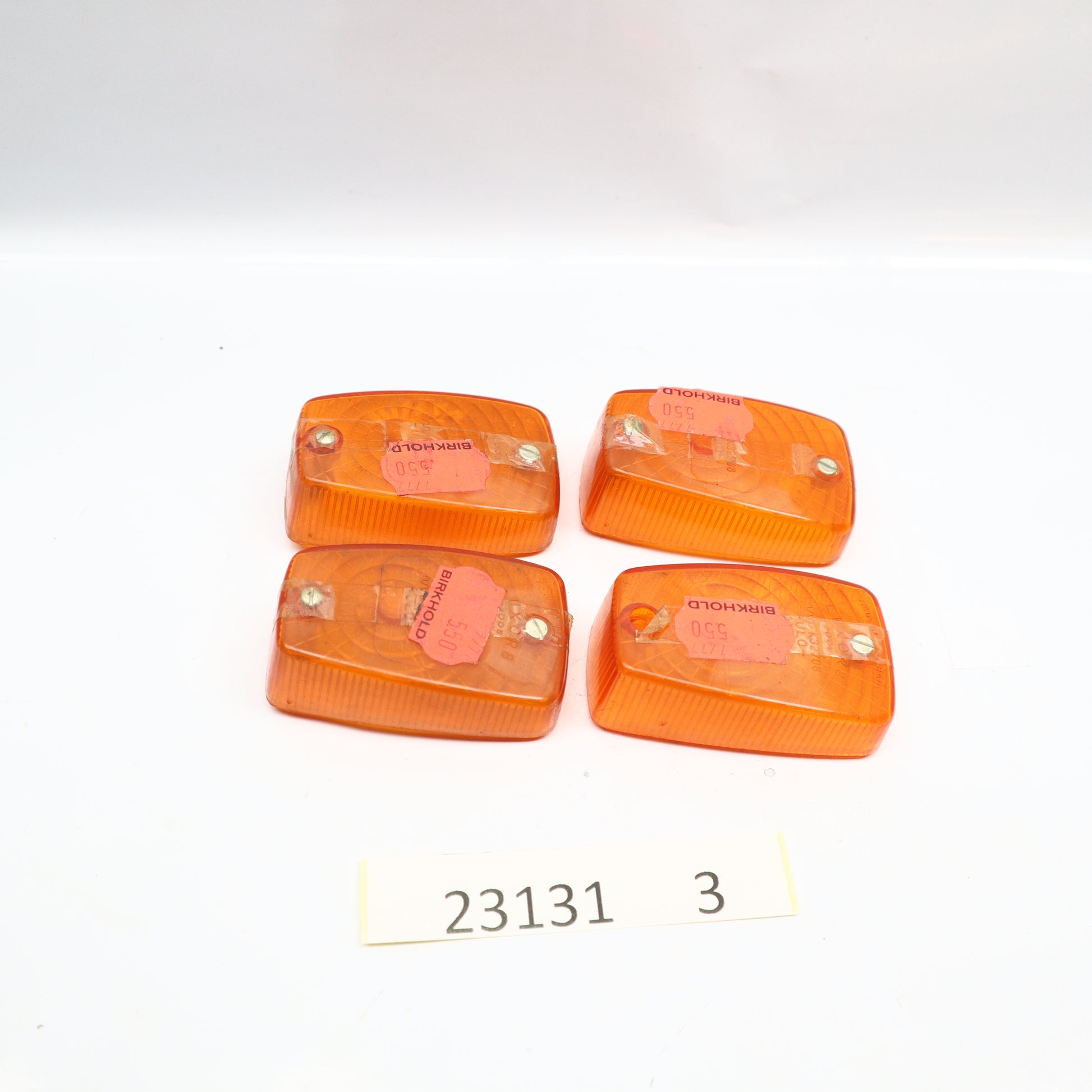 Original Zündapp KS 50 ULO K32708 Blinker Gläser SET NOS