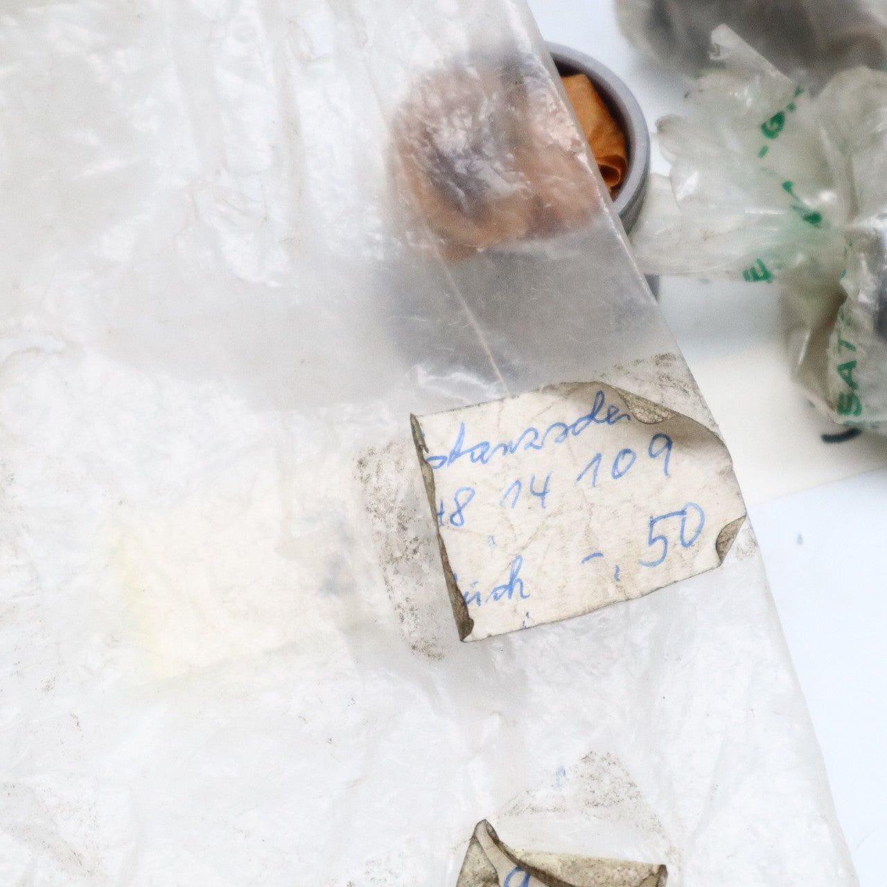 Original Zündapp KS 80 Hinterradschwinge Lager Buchsen Achse NOS