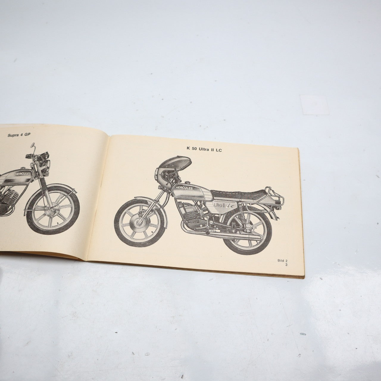 HERCULES SUPRA 4 GP / K 50 ULTRA BETRIEBSANLEITUNG