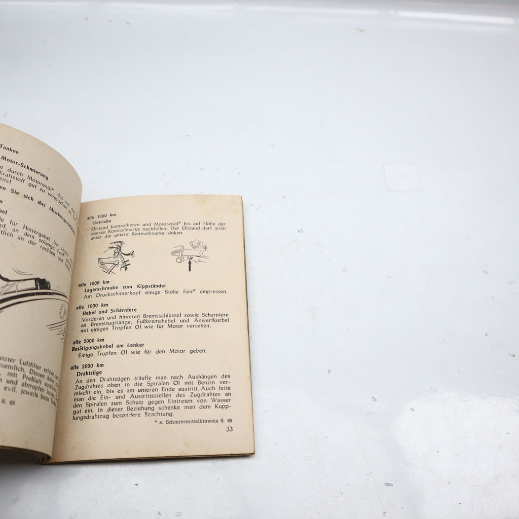 NSU LUX BETRIEBSANLEITUNG