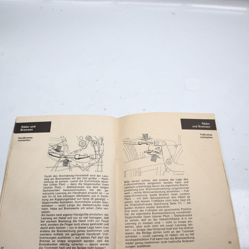 KREIDLER FLORETT BEDIENUNGSANLEITUNG