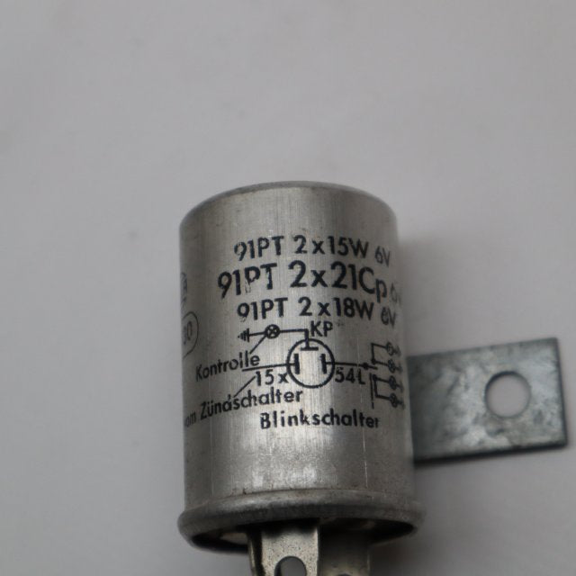 Hella Blinkerrelais 91 PT 2*21 CP 6v NEU NOS