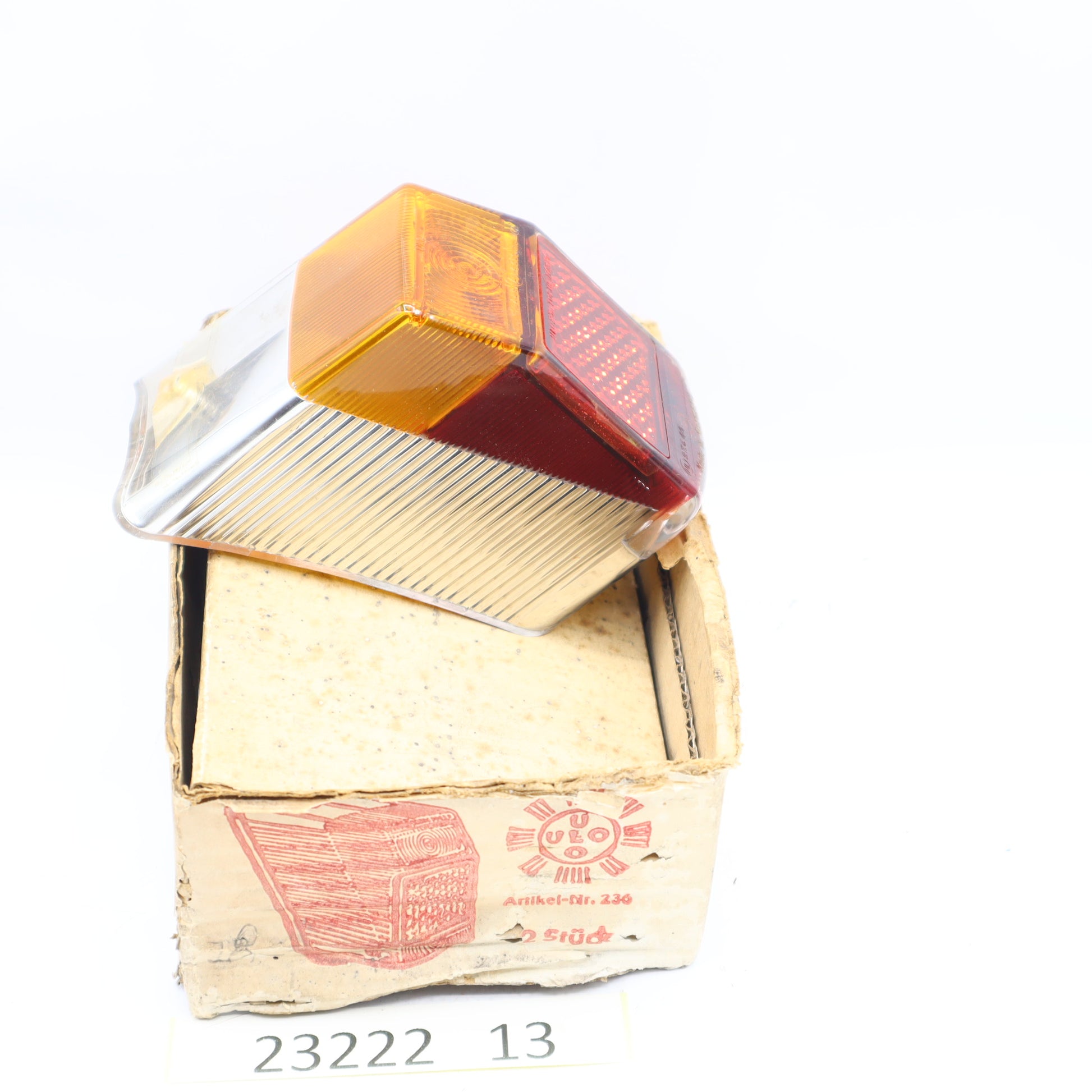 ORIGINAL HERCULES / KREIDLER / ZÜNDAPP RÜCKLICHT GLAS ULO NOS